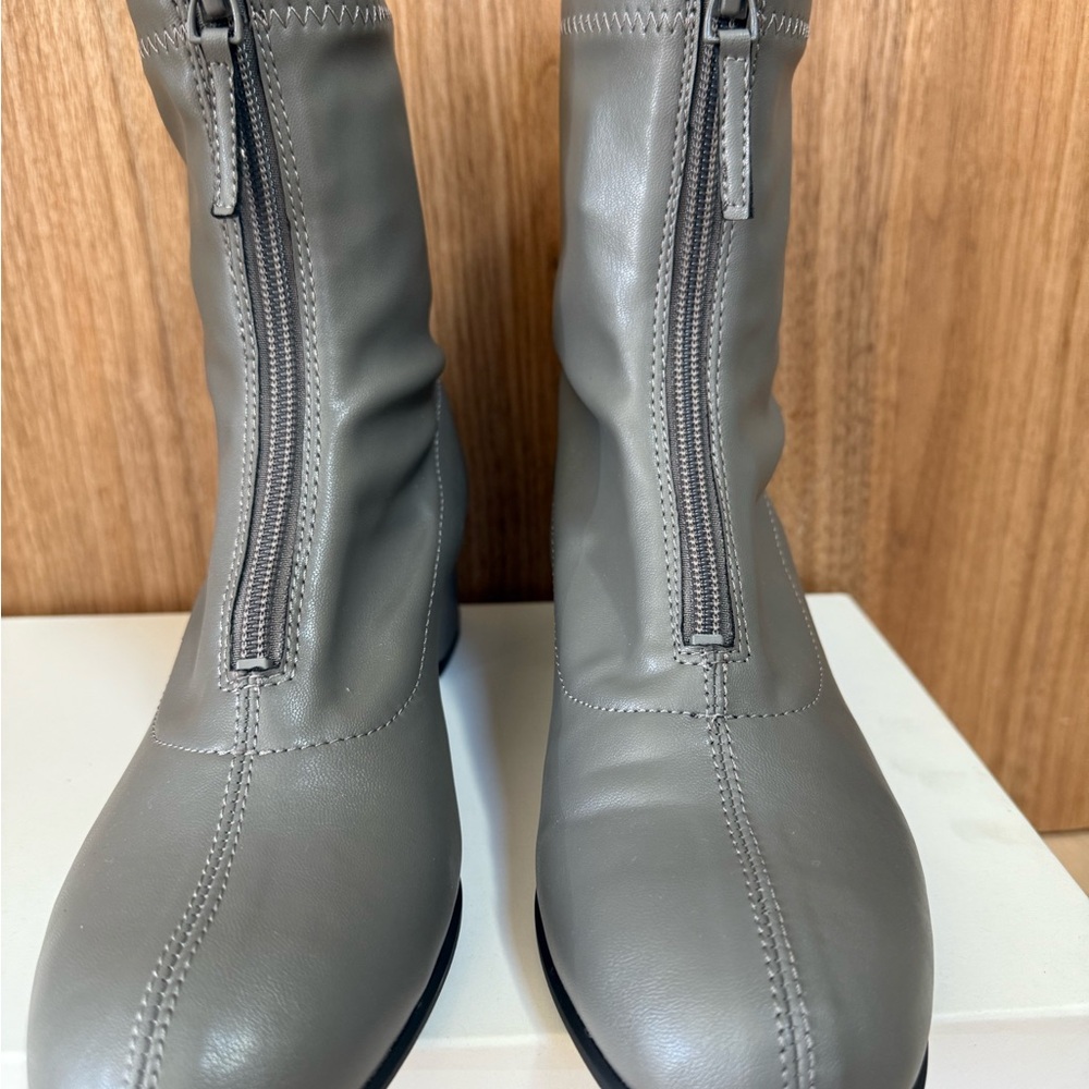 Camper Gray Ankle Boots